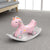 2-in-1 Rocking Horse Ride-on Roller Unicorn Playset